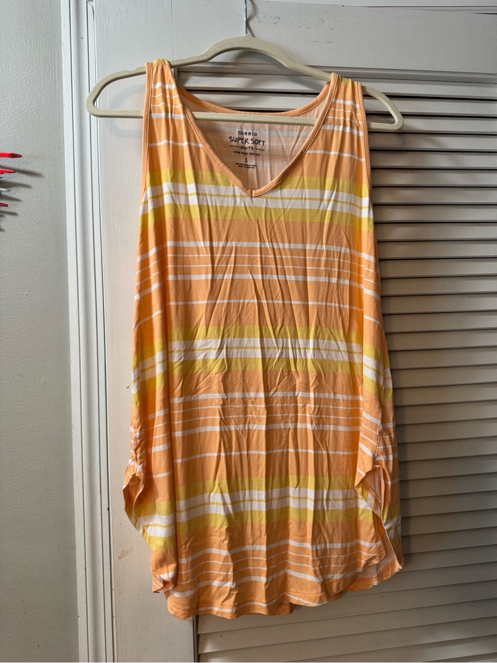 Torrid Striped Super Soft Tank